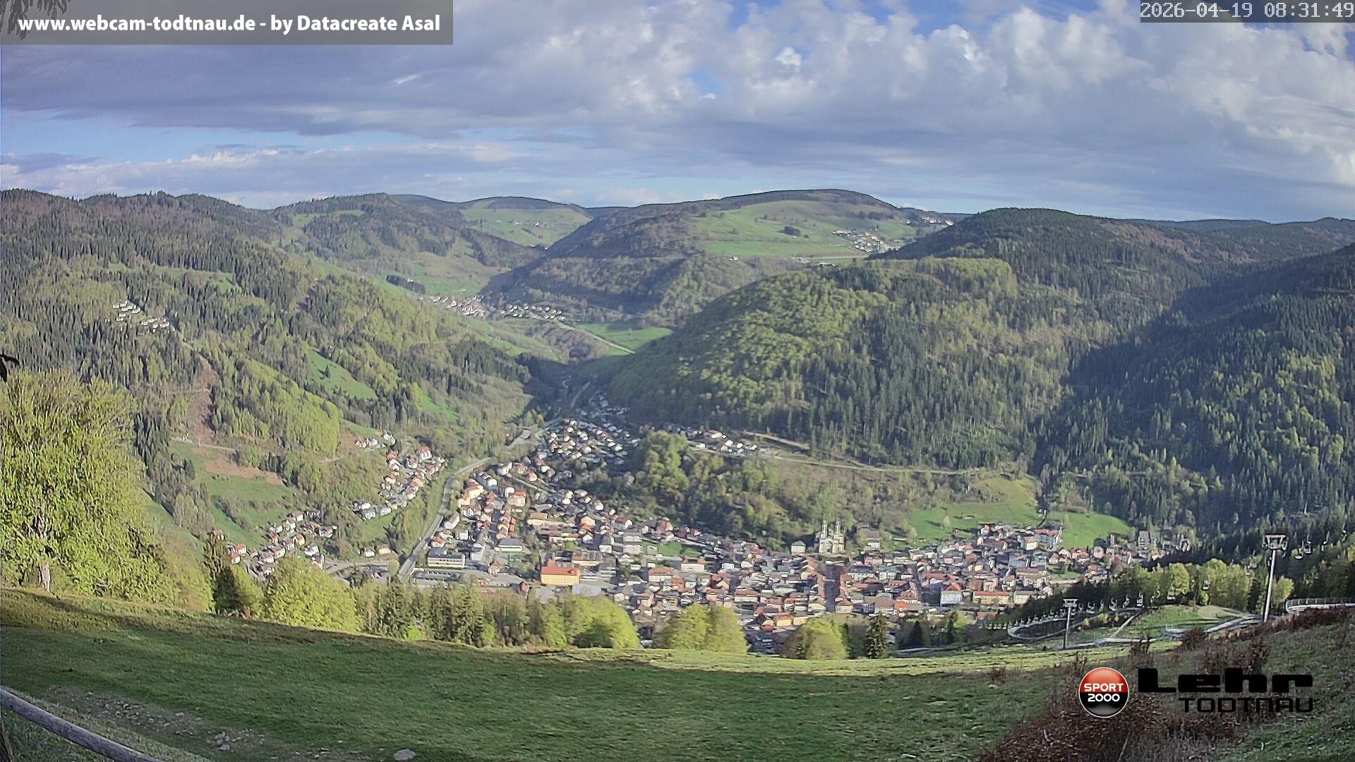 Archiv Foto Webcam Todtnau: Rodelbahn Hasenhorn