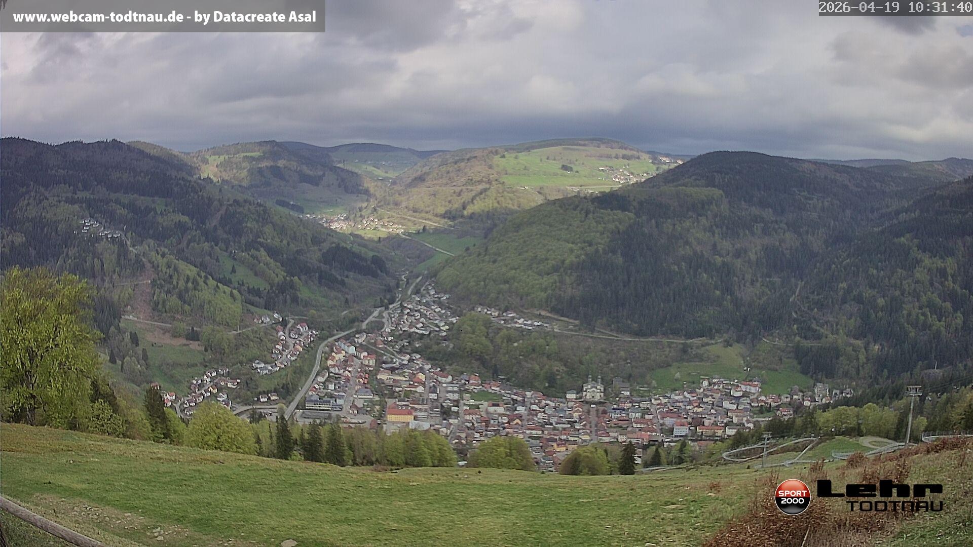 Archiv Foto Webcam Todtnau: Rodelbahn Hasenhorn