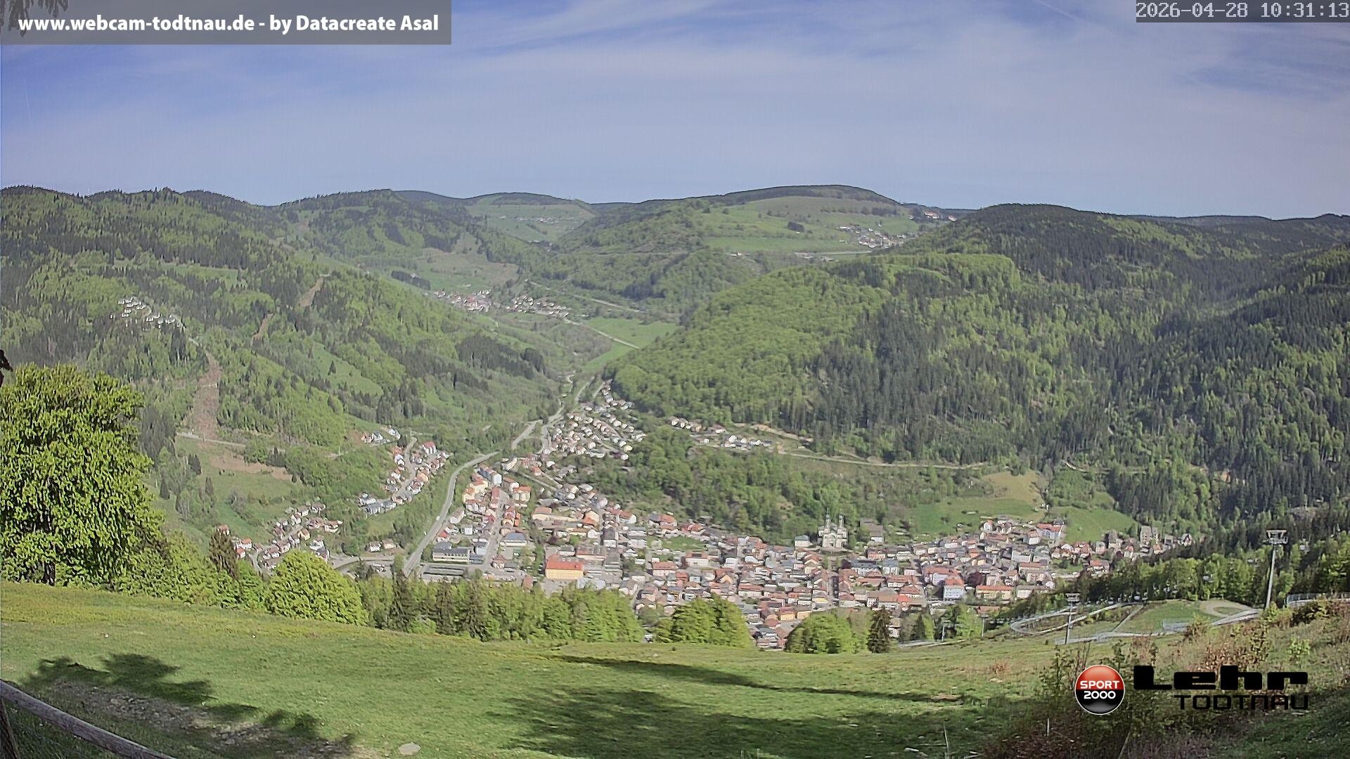 Archiv Foto Webcam Todtnau: Rodelbahn Hasenhorn