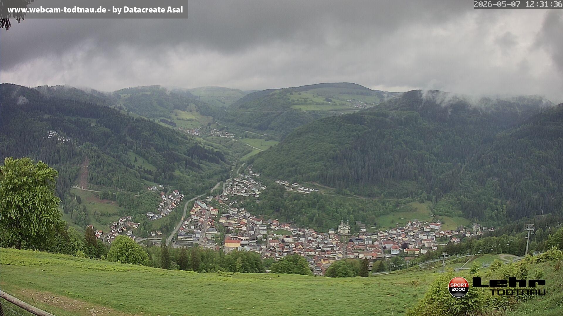 Archived image Webcam Todtnau, Black Forest