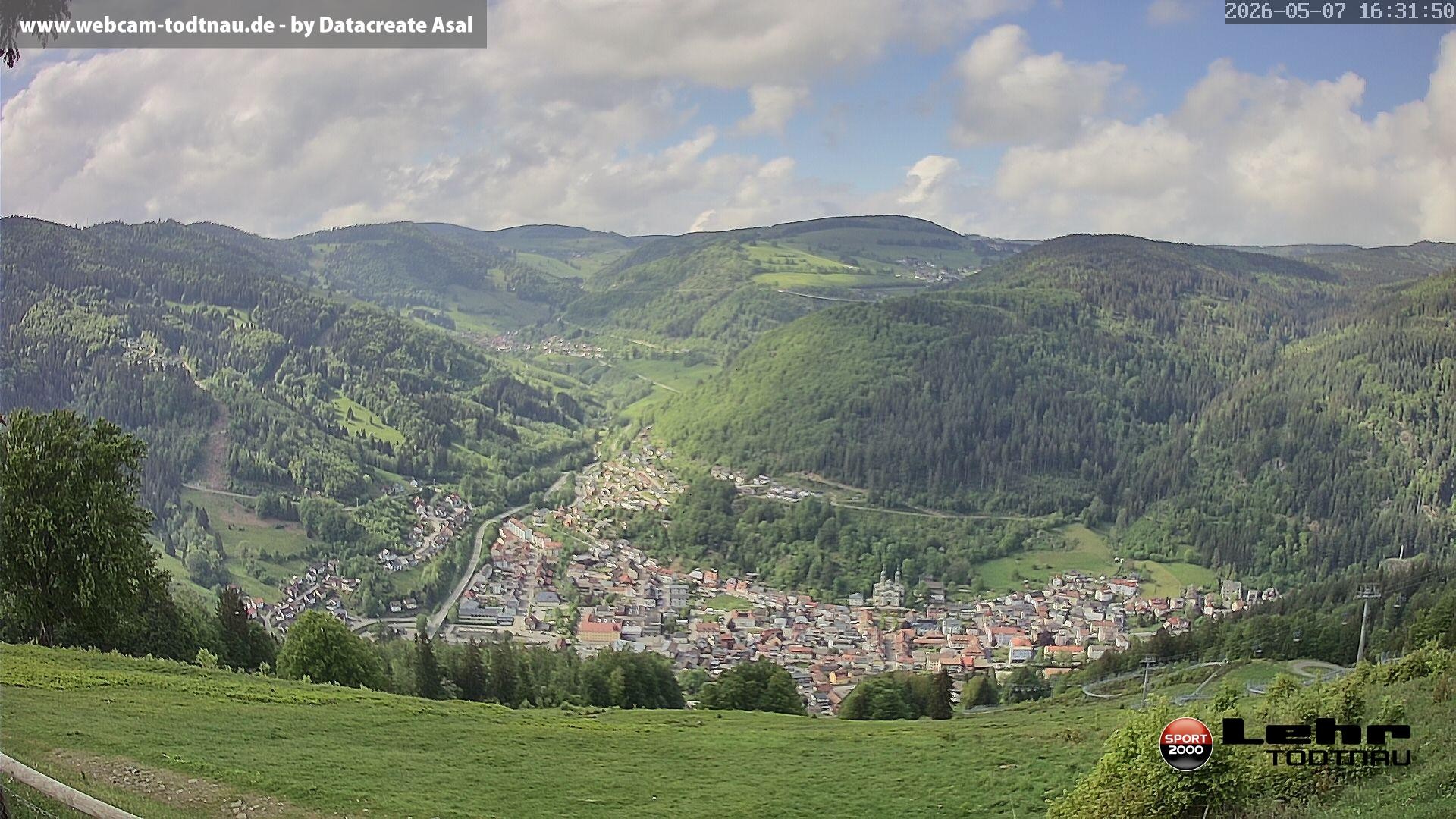 Archived image Webcam Todtnau, Black Forest