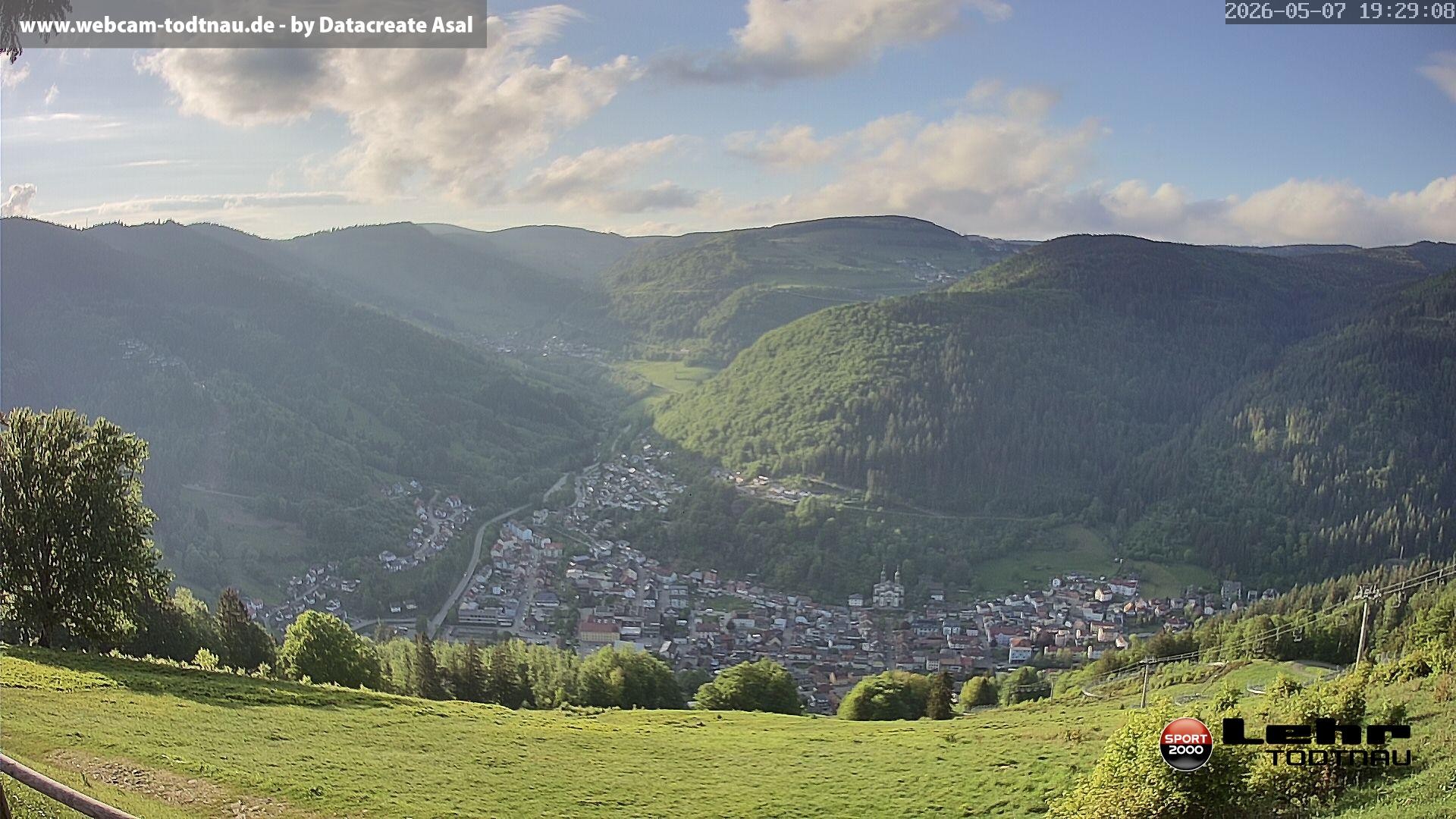 Archived image Webcam Todtnau, Black Forest