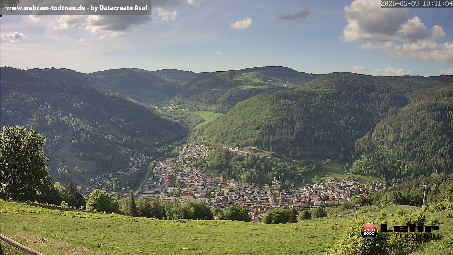 Archiv Foto Webcam Todtnau: Rodelbahn Hasenhorn