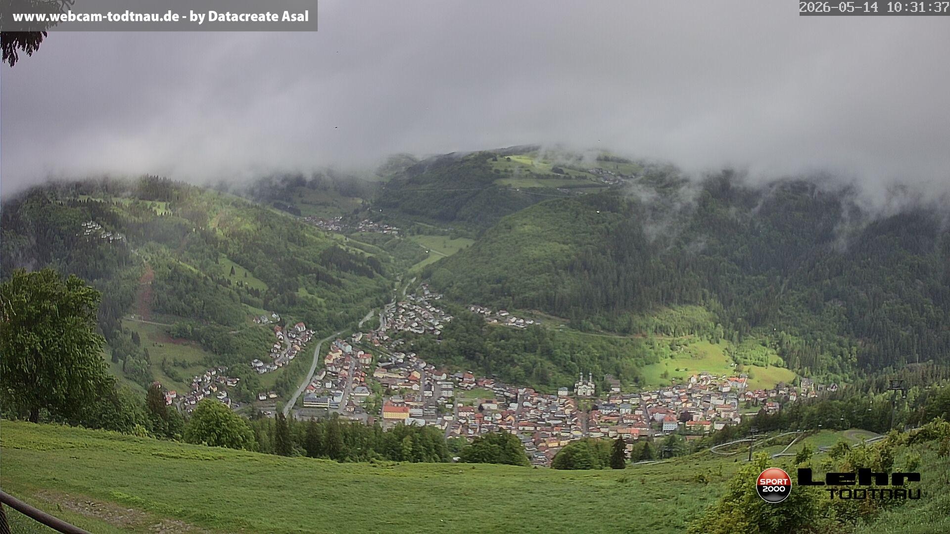Archived image Webcam Todtnau, Black Forest