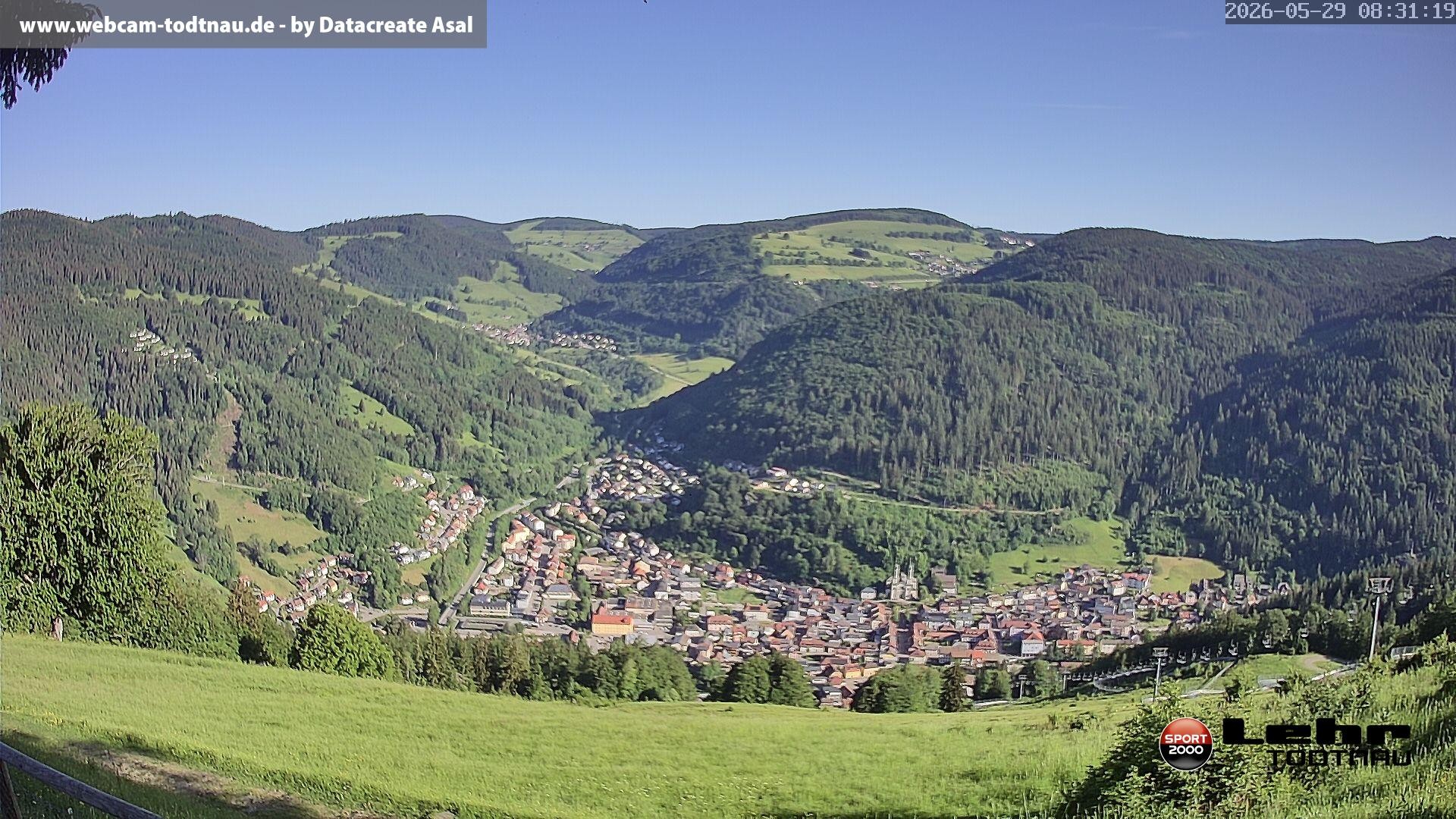 Archiv Foto Webcam Todtnau: Rodelbahn Hasenhorn