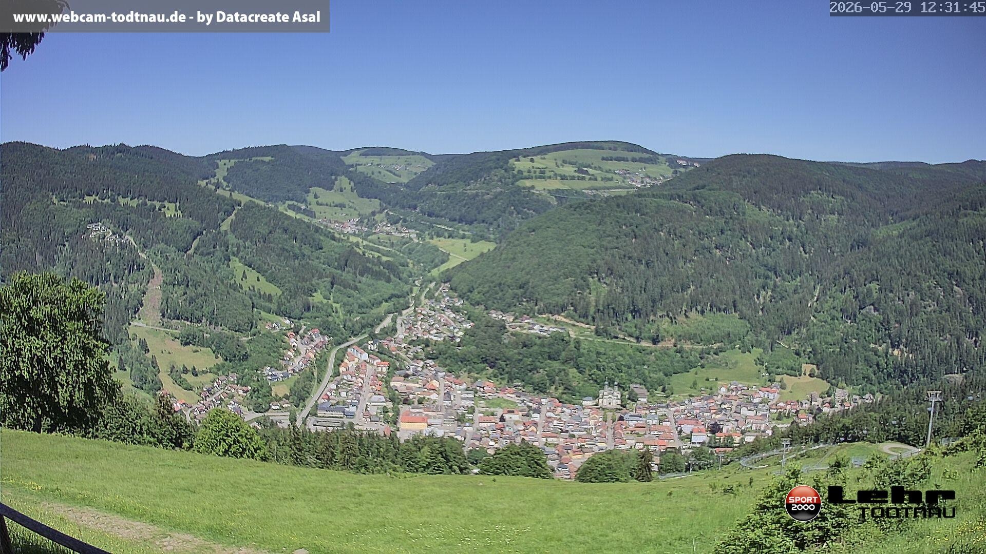 Archiv Foto Webcam Todtnau: Rodelbahn Hasenhorn