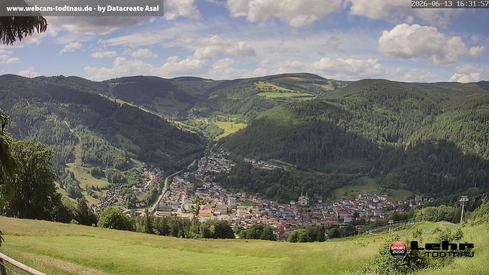 Archived image Webcam Todtnau, Black Forest