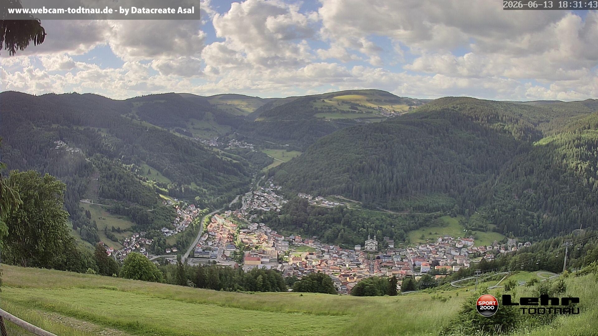 Archived image Webcam Todtnau, Black Forest