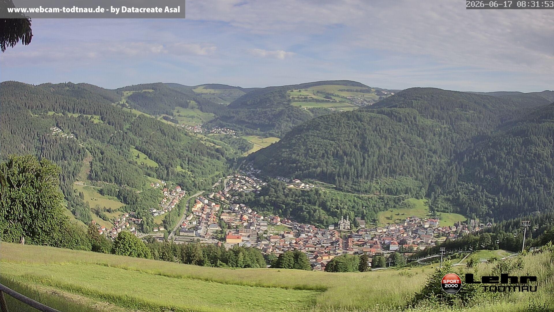 Archiv Foto Webcam Todtnau: Rodelbahn Hasenhorn