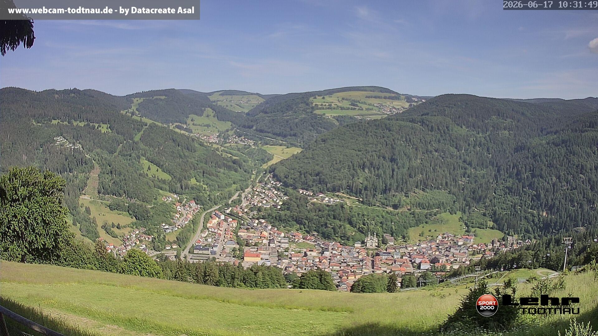 Archiv Foto Webcam Todtnau: Rodelbahn Hasenhorn