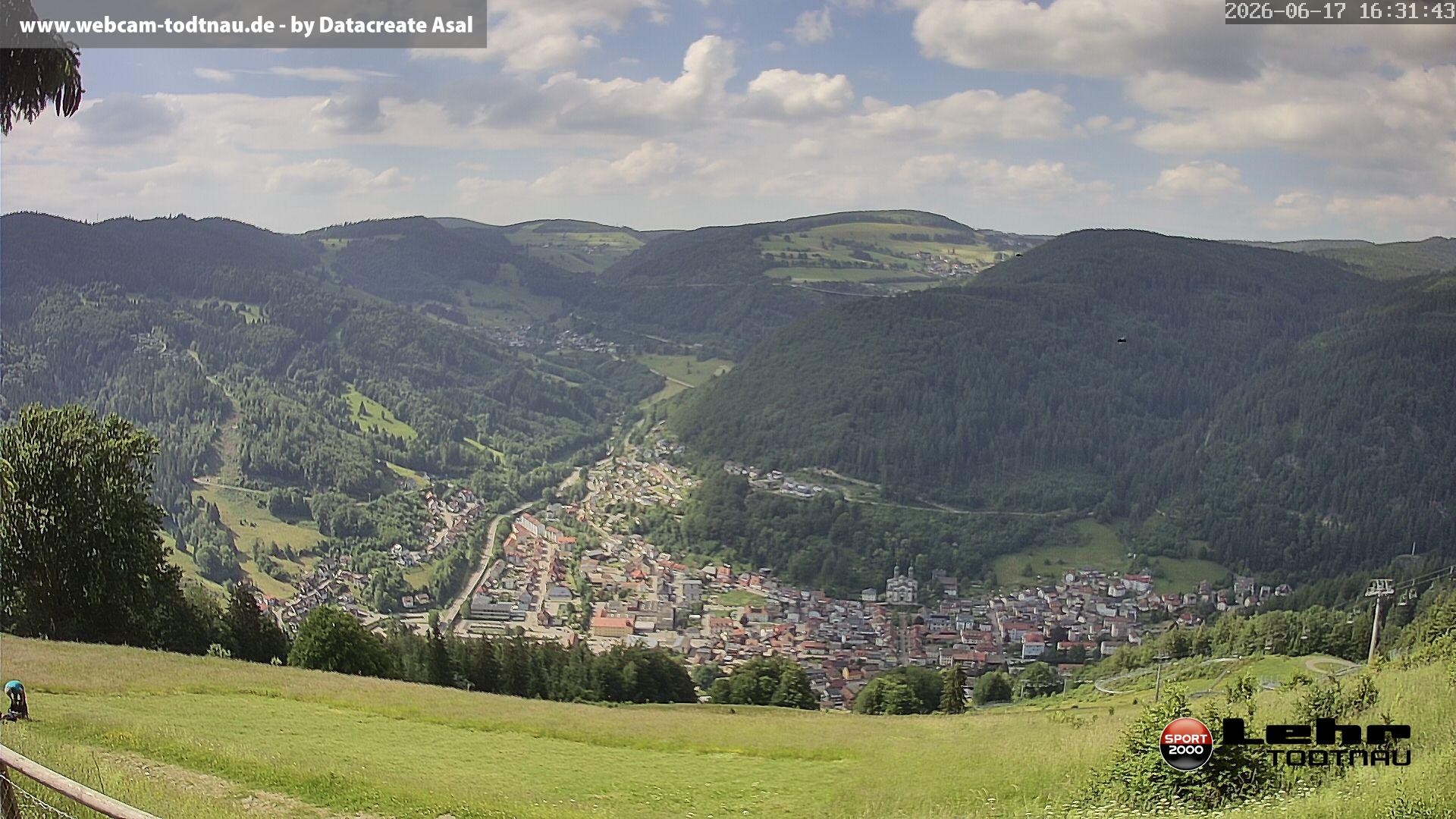 Archiv Foto Webcam Todtnau: Rodelbahn Hasenhorn