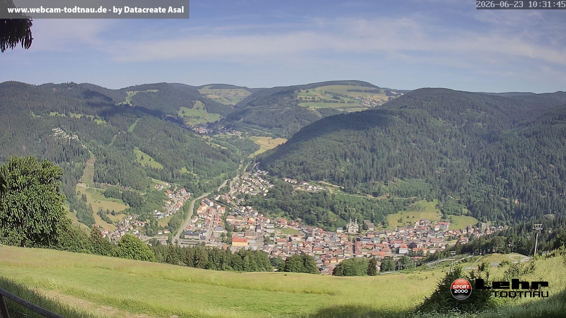 Archiv Foto Webcam Todtnau: Rodelbahn Hasenhorn