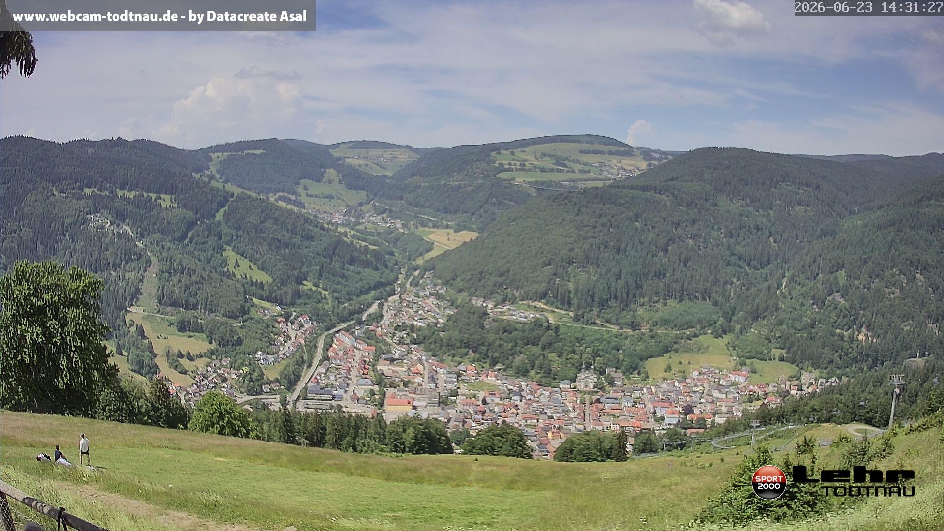 Archiv Foto Webcam Todtnau: Rodelbahn Hasenhorn