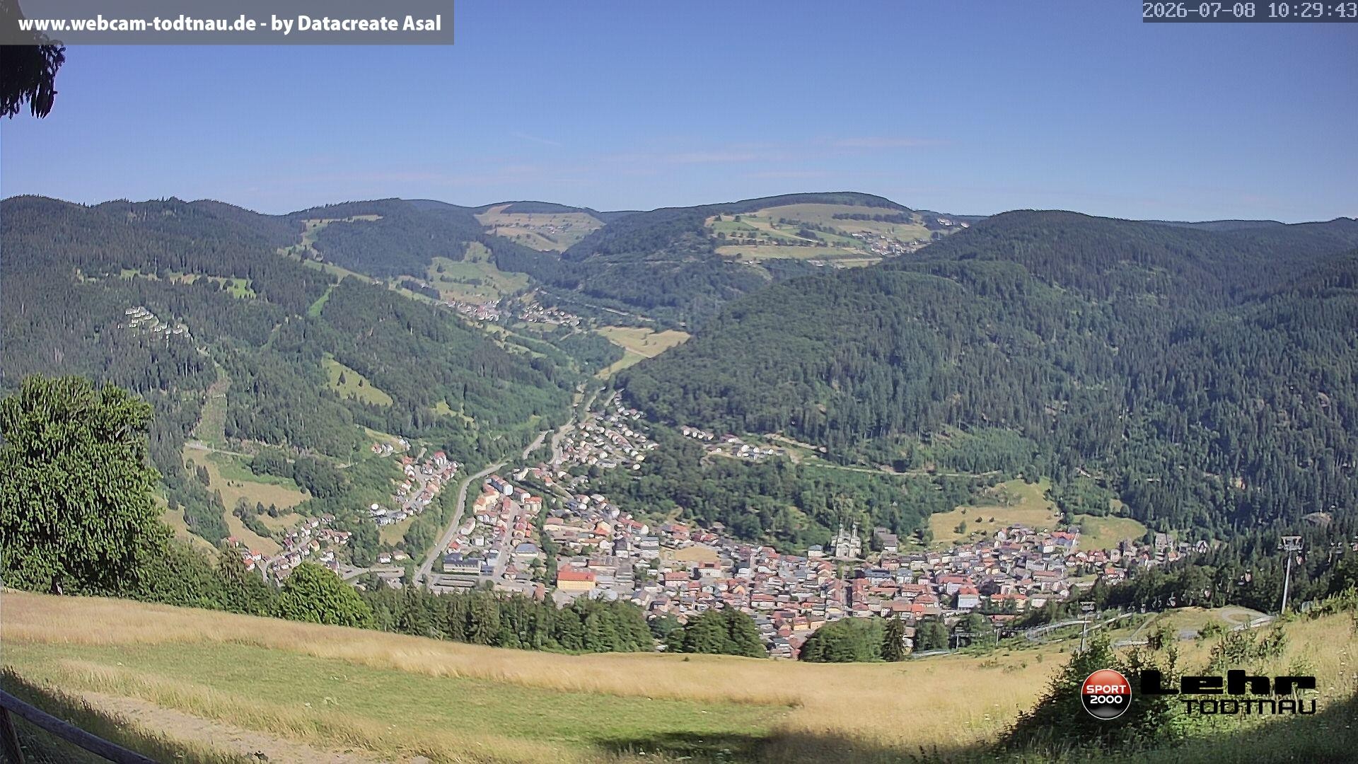 Archived image Webcam Todtnau, Black Forest