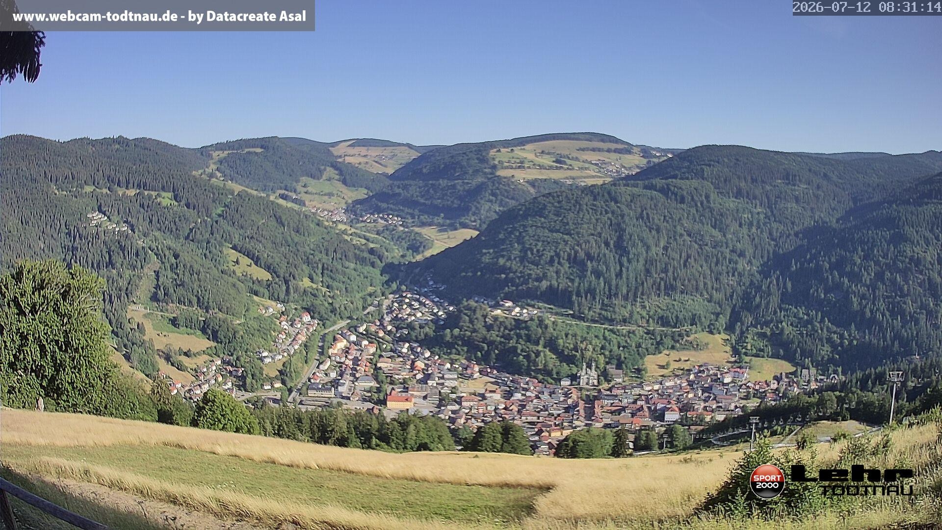 Archived image Webcam Todtnau, Black Forest