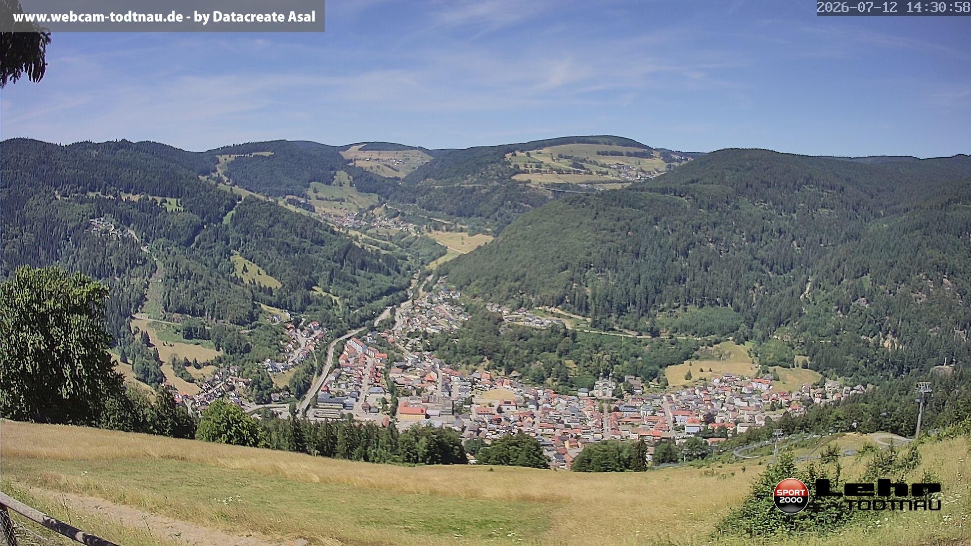 Archived image Webcam Todtnau, Black Forest