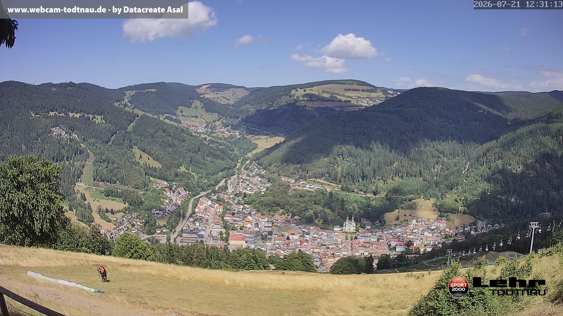 Archiv Foto Webcam Todtnau: Rodelbahn Hasenhorn