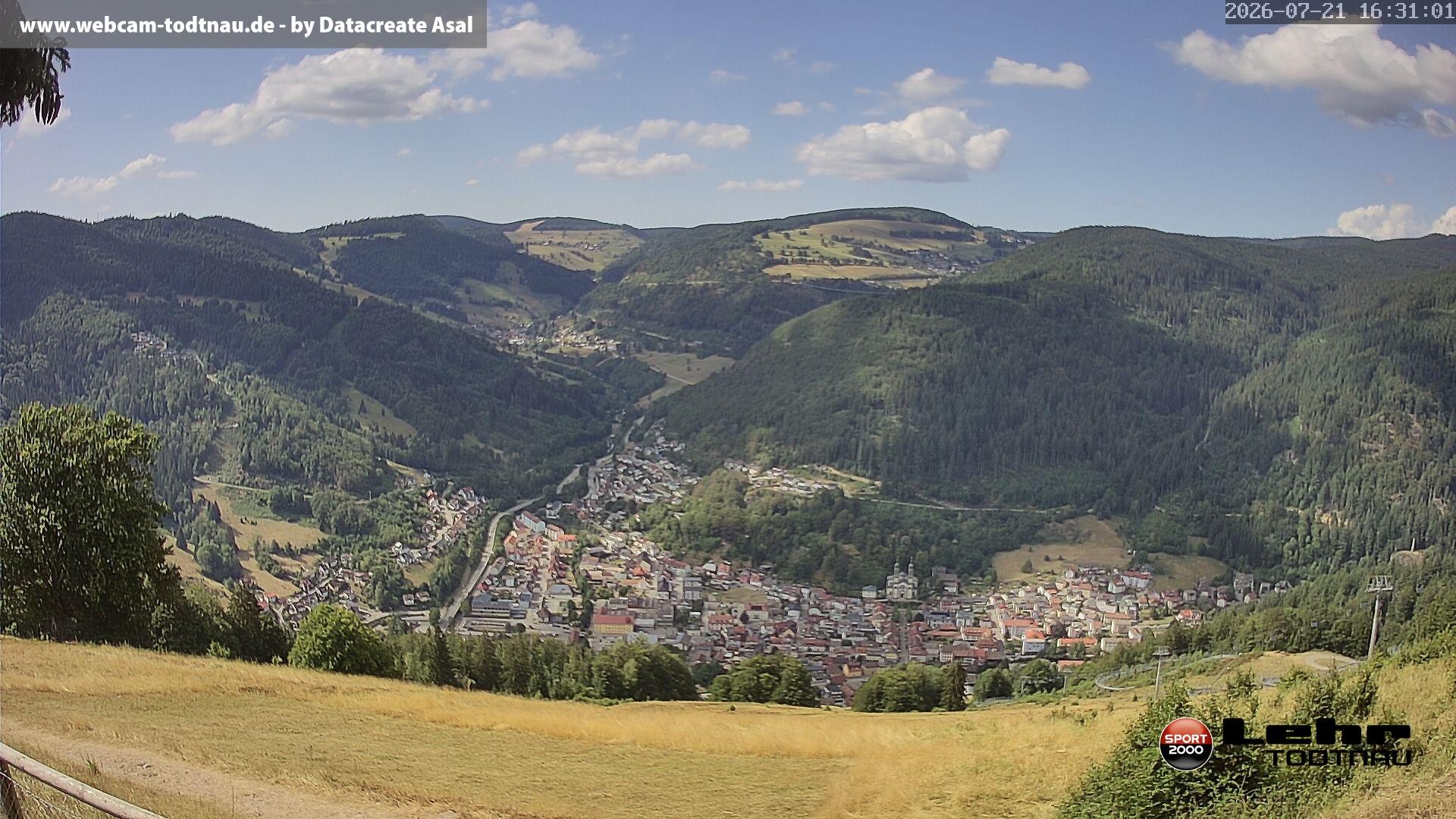 Archiv Foto Webcam Todtnau: Rodelbahn Hasenhorn