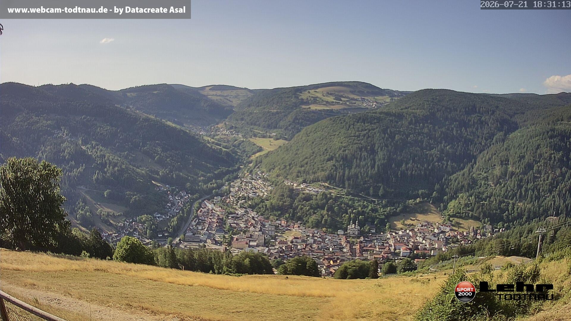 Archiv Foto Webcam Todtnau: Rodelbahn Hasenhorn
