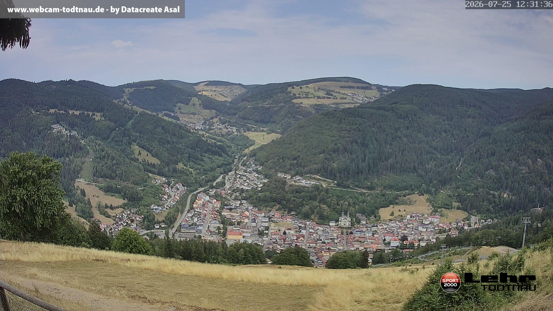 Archived image Webcam Todtnau, Black Forest