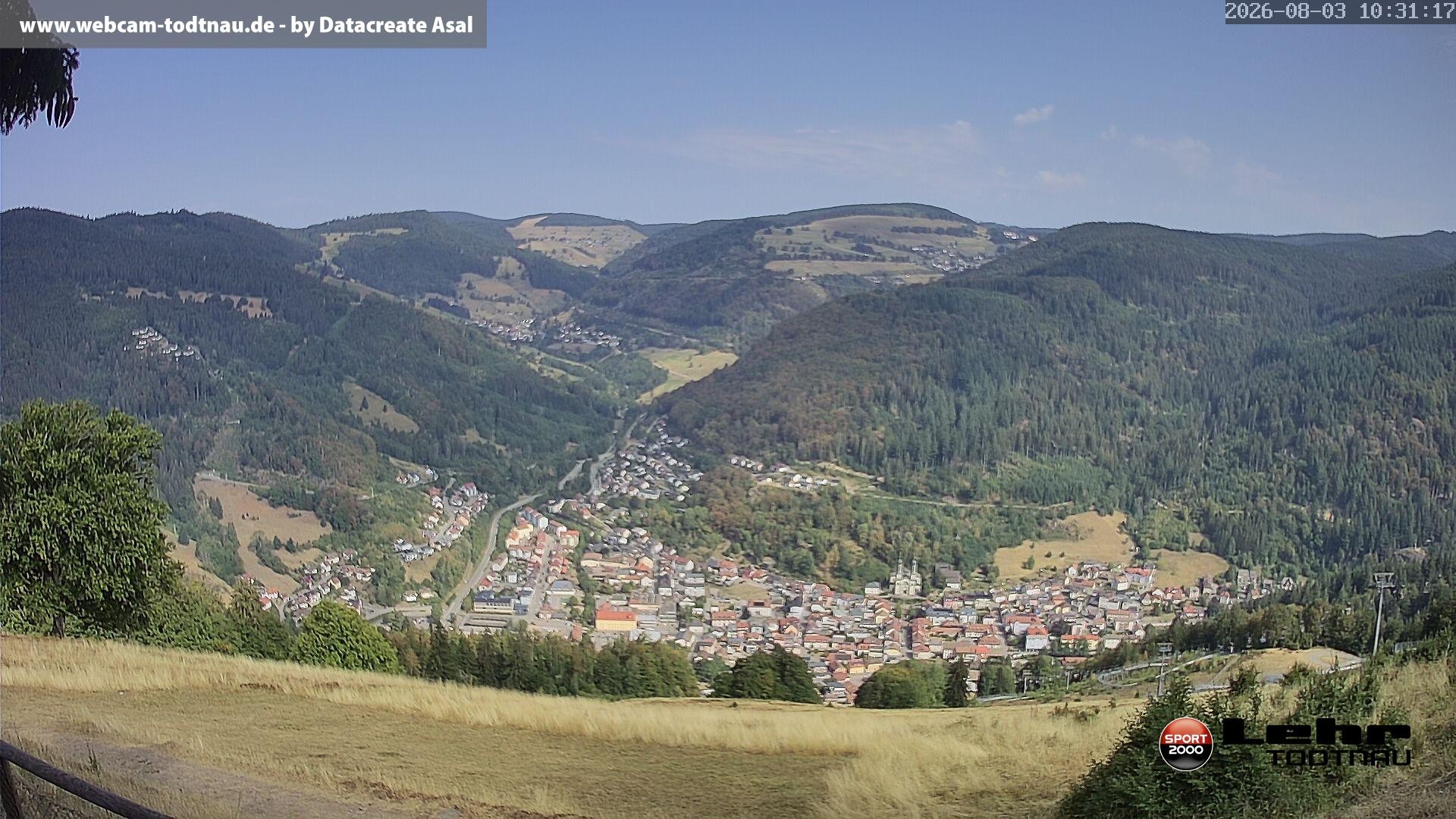 Archived image Webcam Todtnau, Black Forest