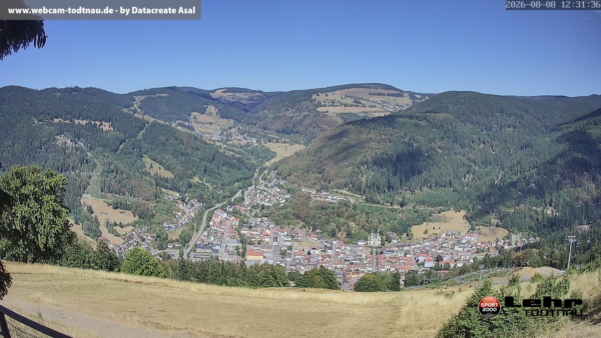 Archived image Webcam Todtnau, Black Forest
