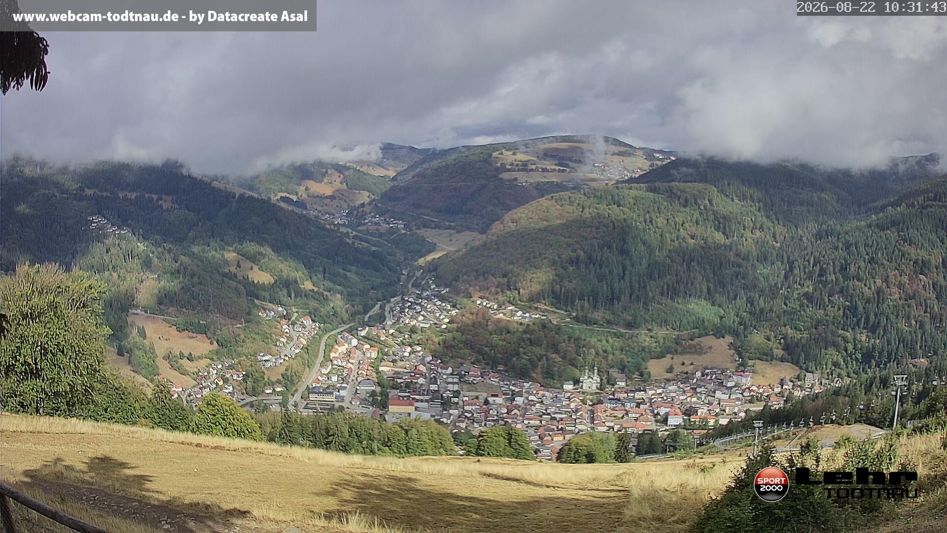 Archived image Webcam Todtnau, Black Forest