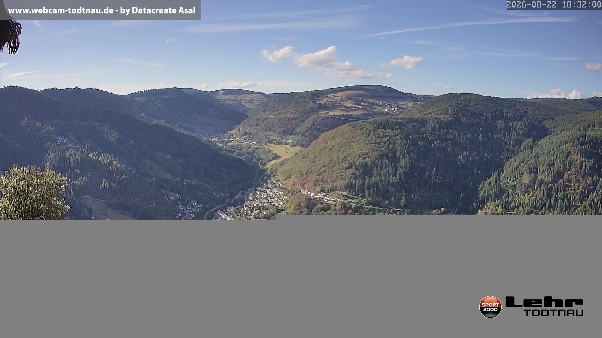 Archived image Webcam Todtnau, Black Forest