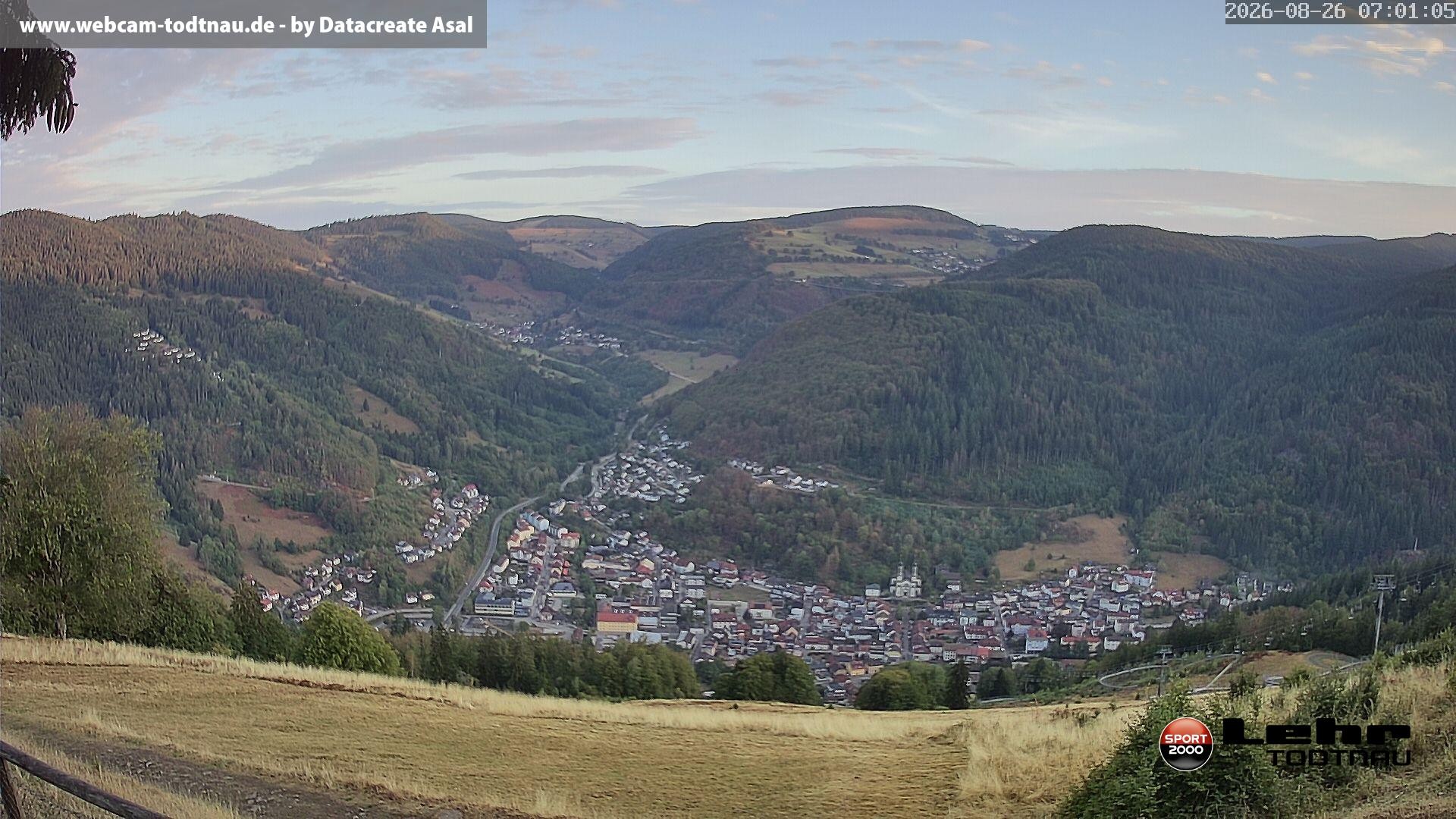Archived image Webcam Todtnau, Black Forest