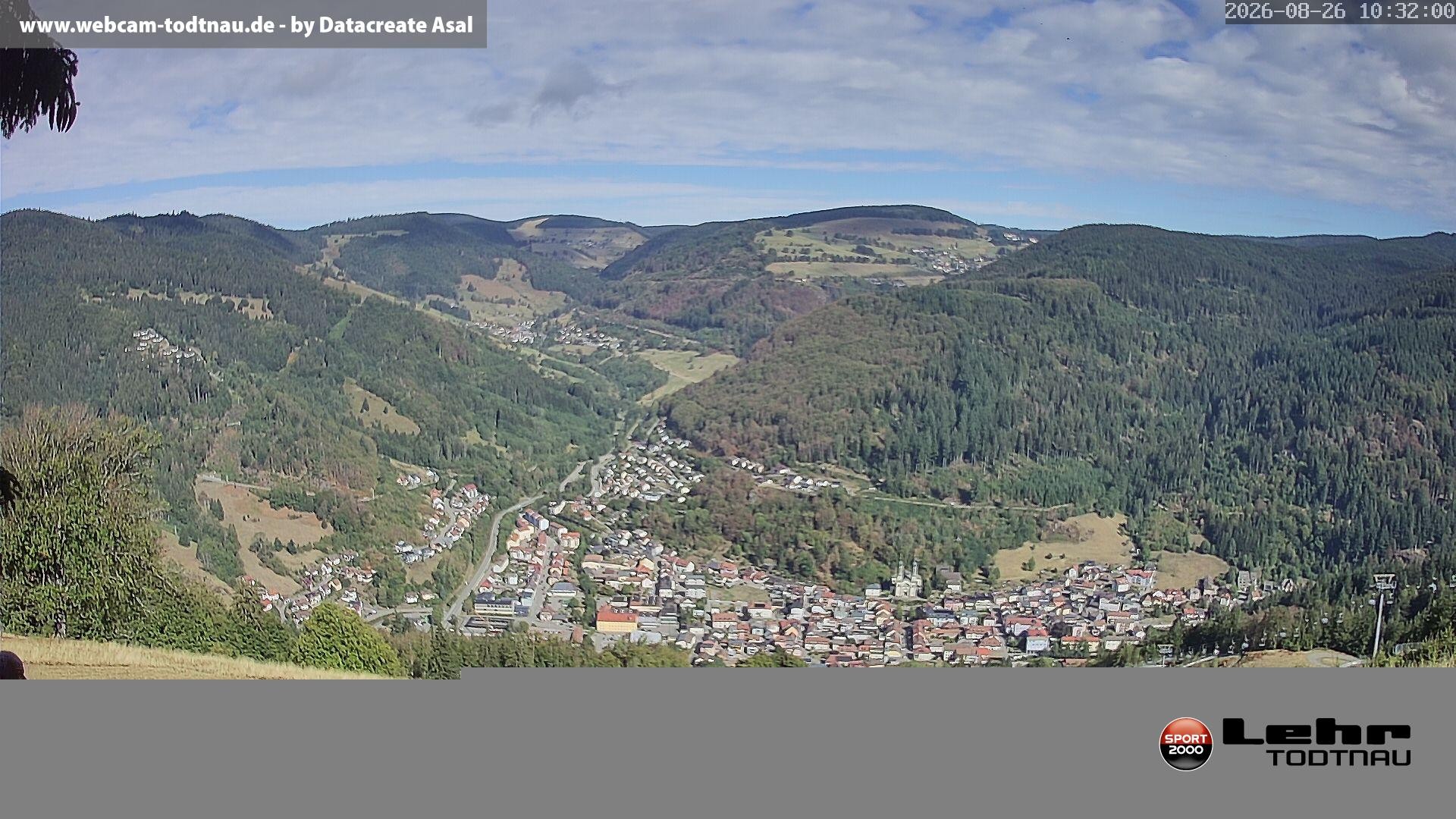 Archived image Webcam Todtnau, Black Forest