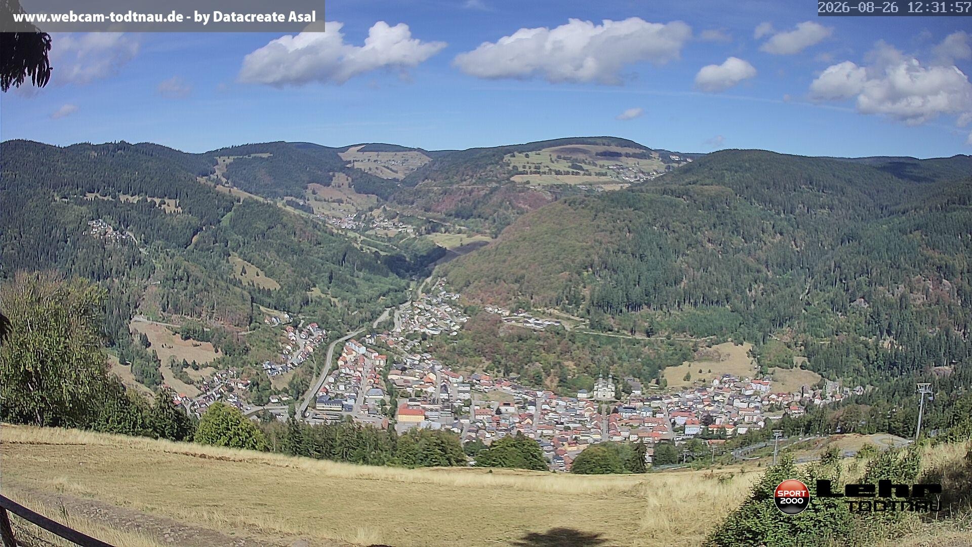 Archived image Webcam Todtnau, Black Forest