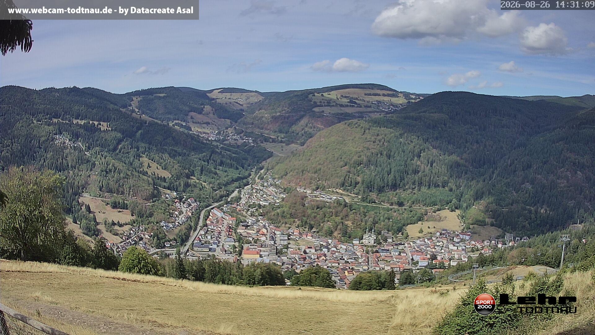 Archived image Webcam Todtnau, Black Forest