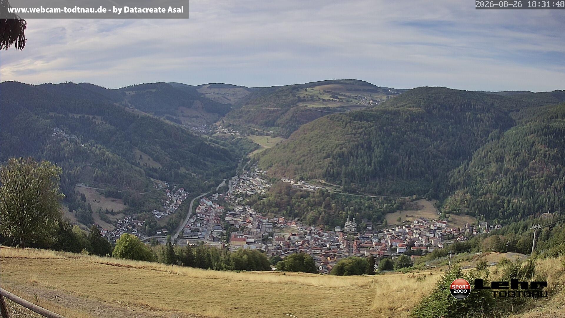 Archived image Webcam Todtnau, Black Forest