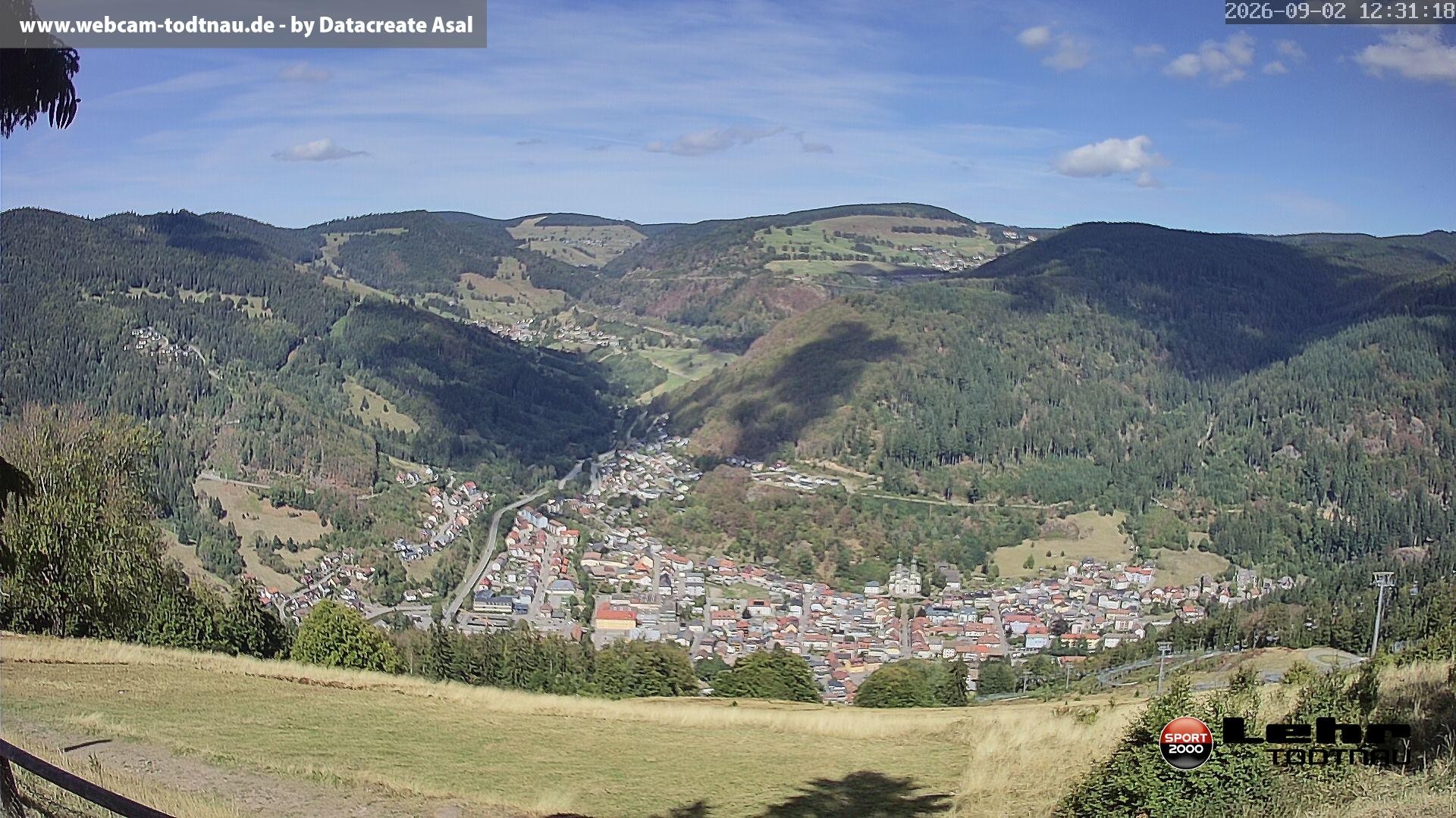 Archiv Foto Webcam Todtnau: Rodelbahn Hasenhorn
