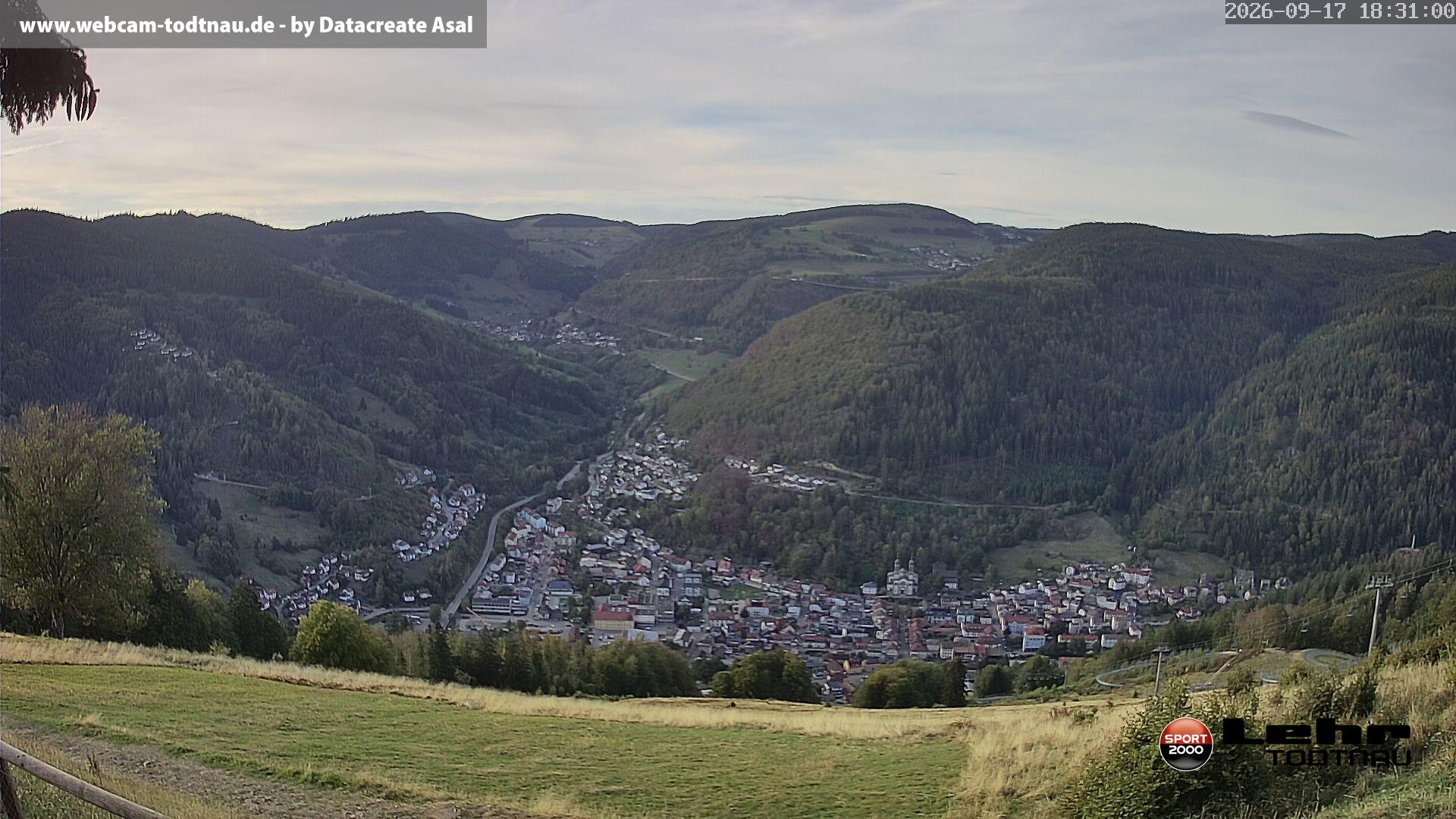 Archived image Webcam Todtnau, Black Forest