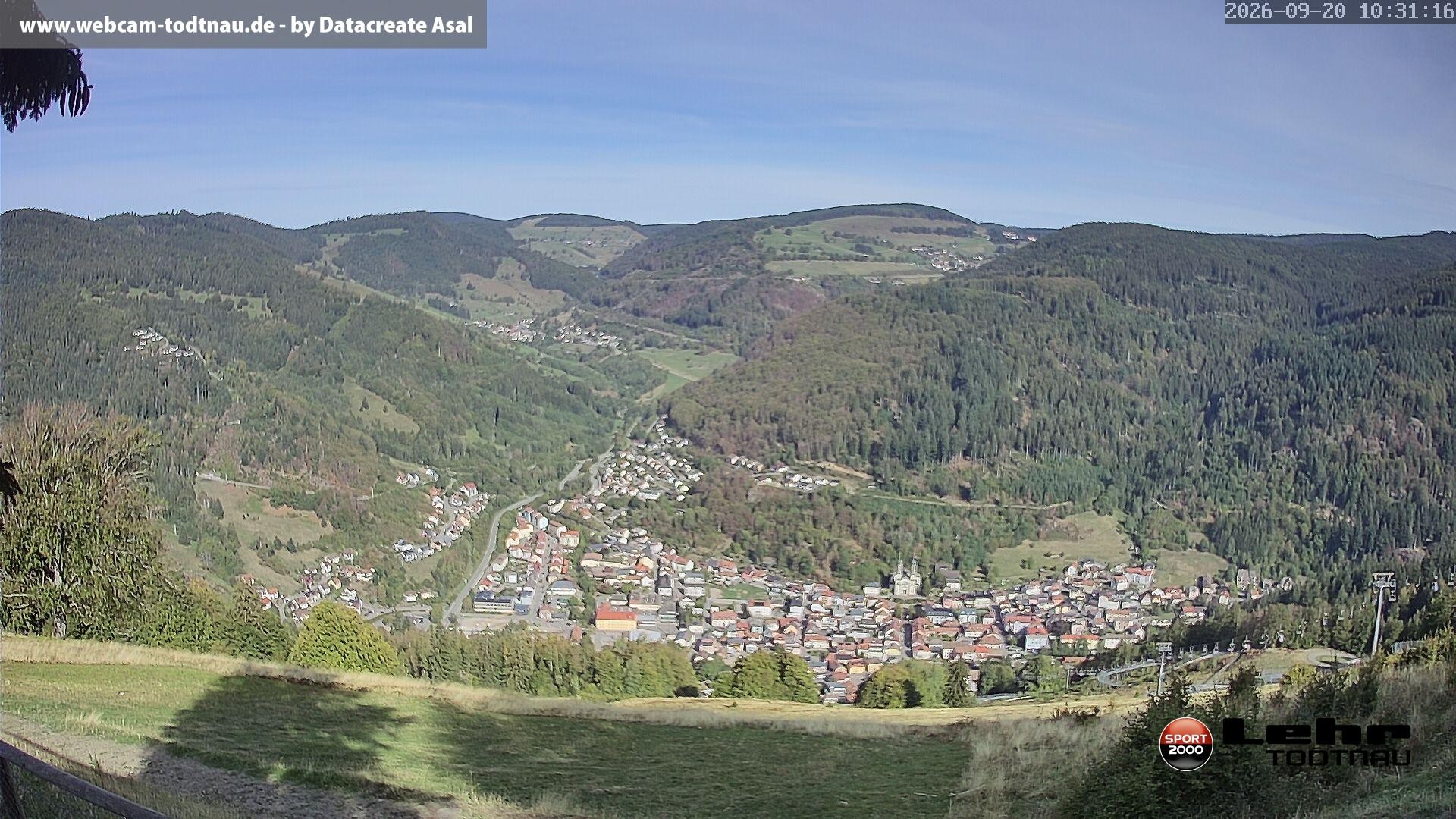 Archiv Foto Webcam Todtnau: Rodelbahn Hasenhorn