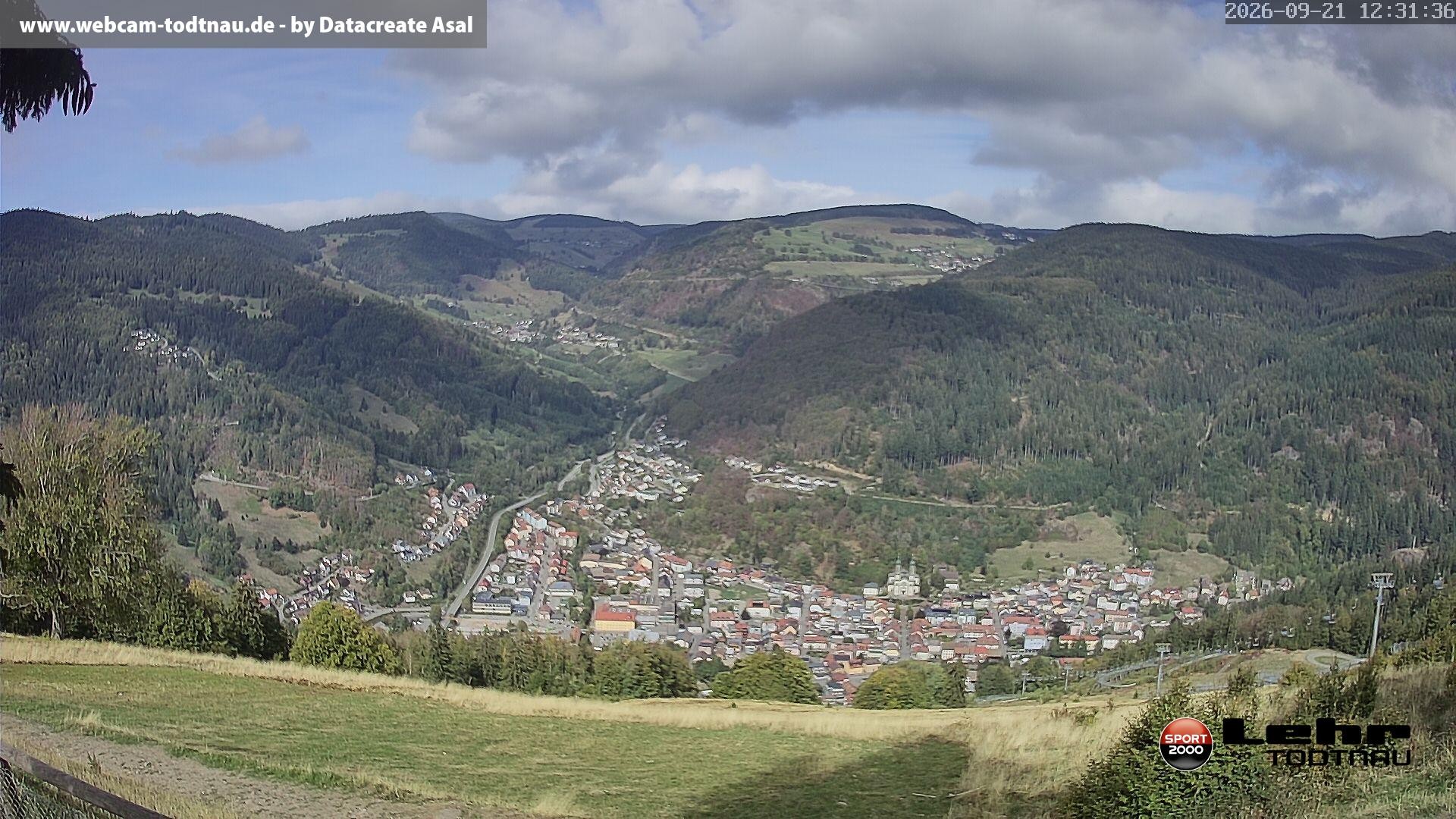 Archived image Webcam Todtnau, Black Forest