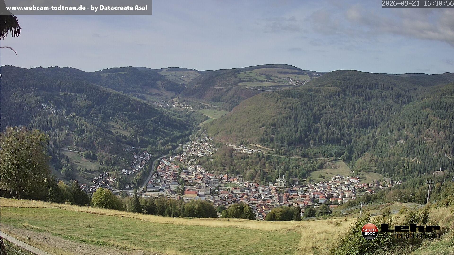 Archived image Webcam Todtnau, Black Forest