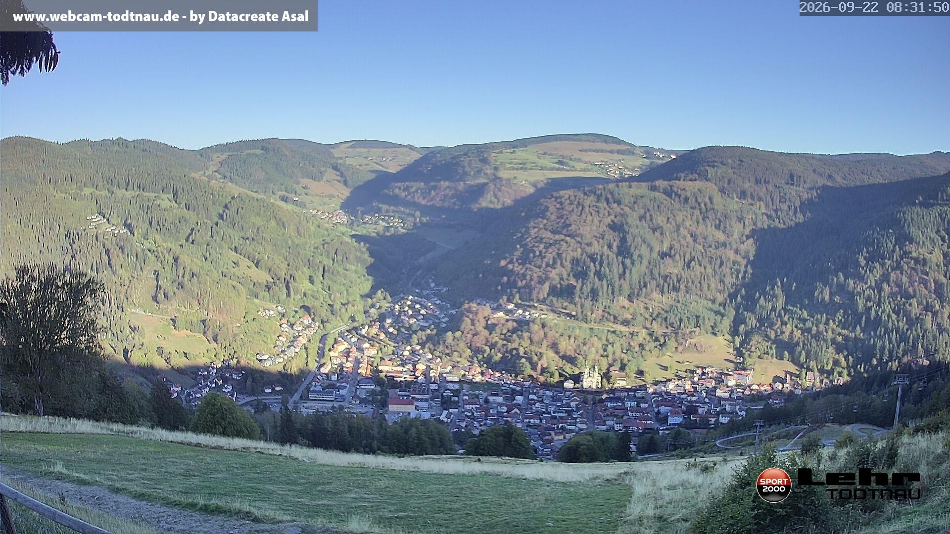 Archived image Webcam Todtnau, Black Forest