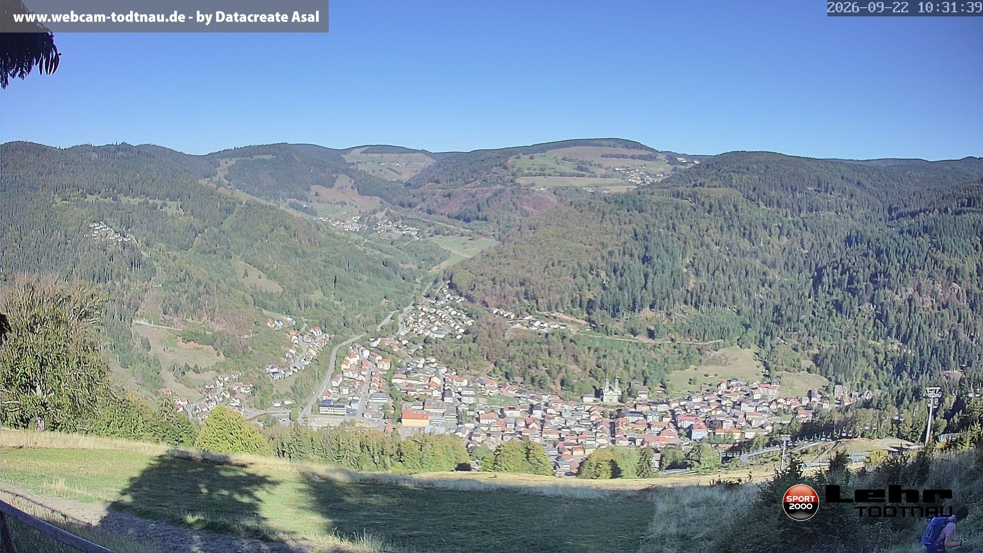 Archived image Webcam Todtnau, Black Forest