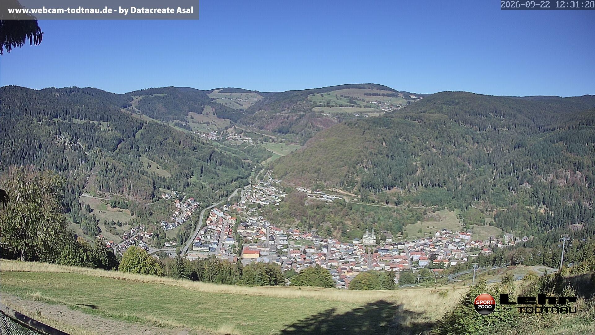 Archived image Webcam Todtnau, Black Forest