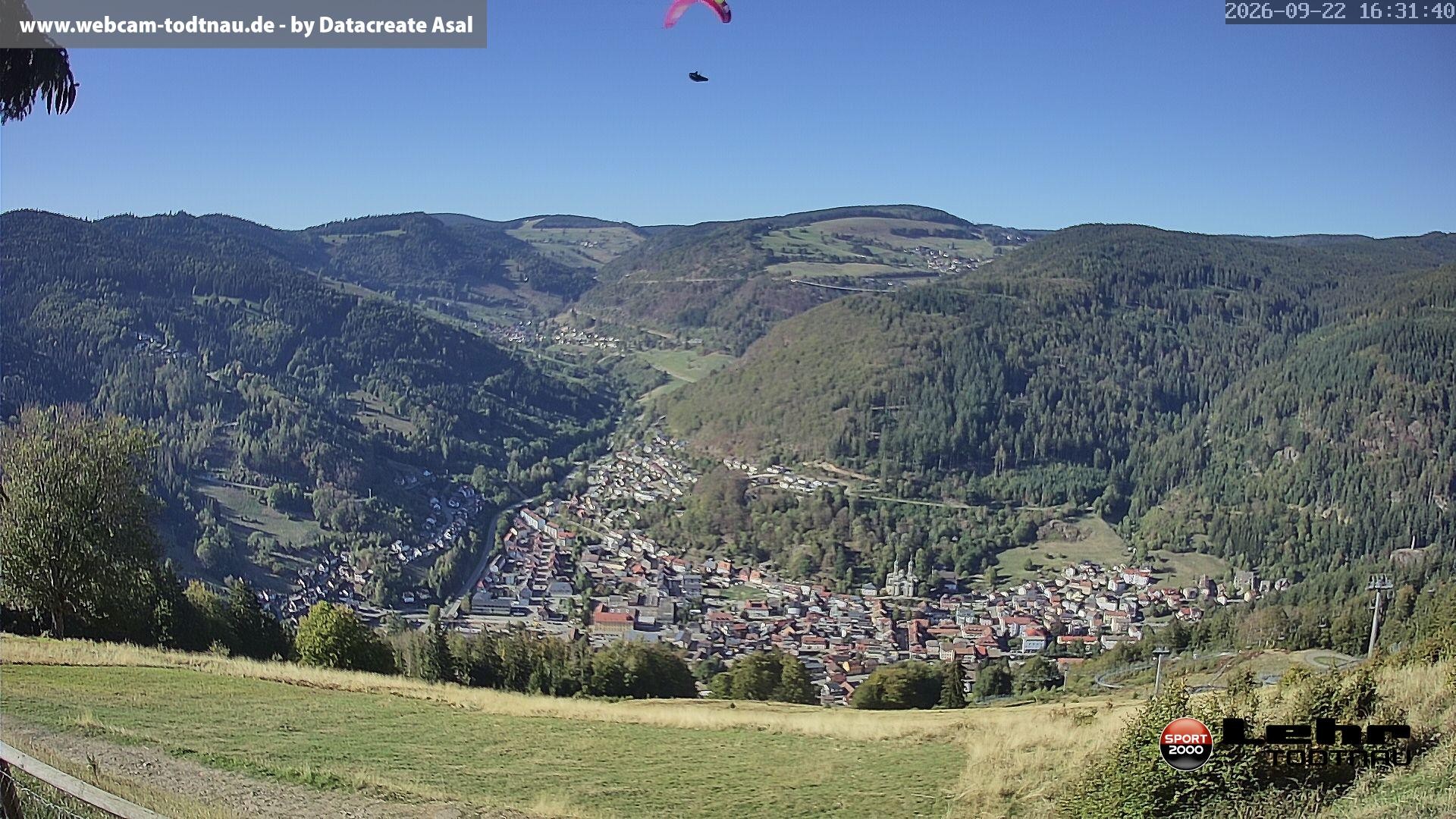 Archived image Webcam Todtnau, Black Forest