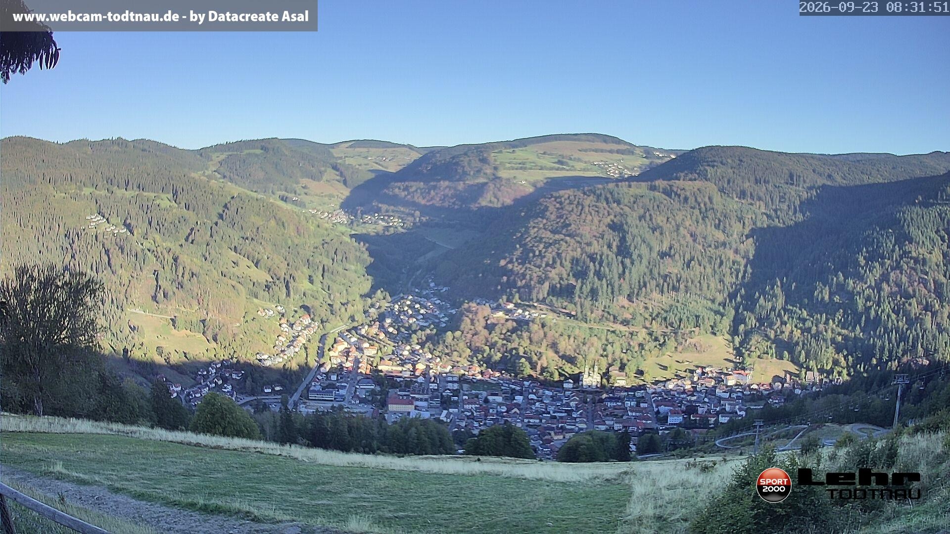 Archiv Foto Webcam Todtnau: Rodelbahn Hasenhorn