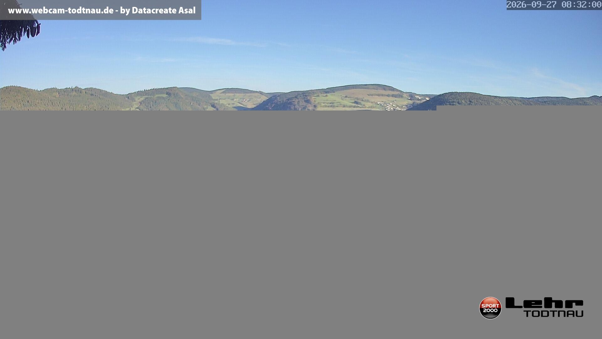 Archived image Webcam Todtnau, Black Forest