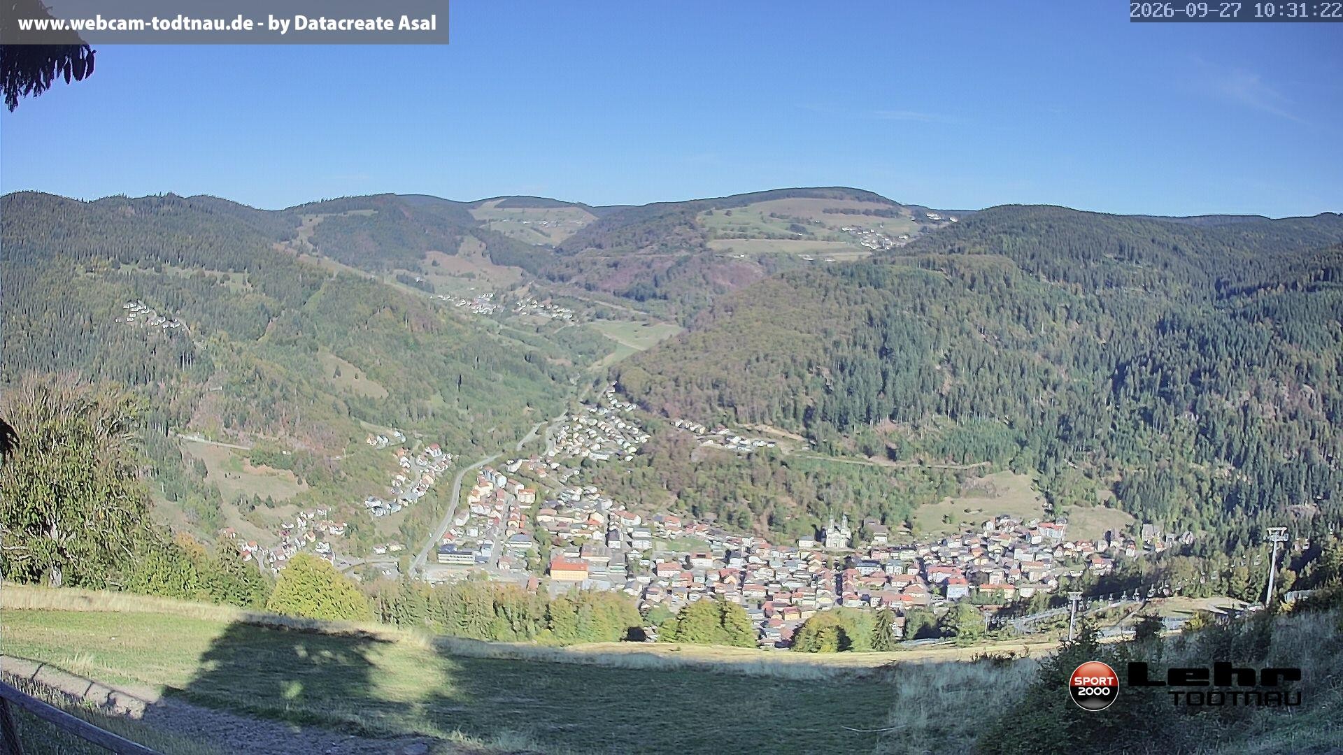 Archived image Webcam Todtnau, Black Forest