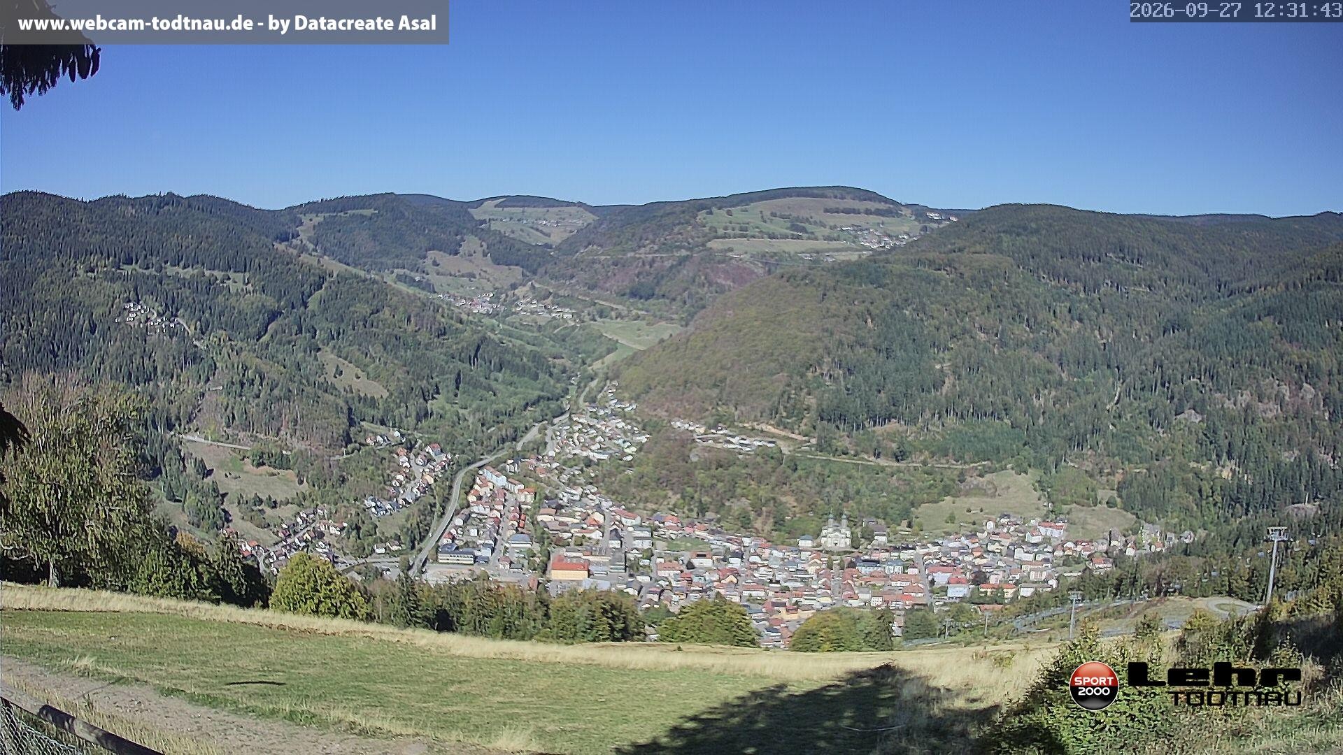 Archived image Webcam Todtnau, Black Forest