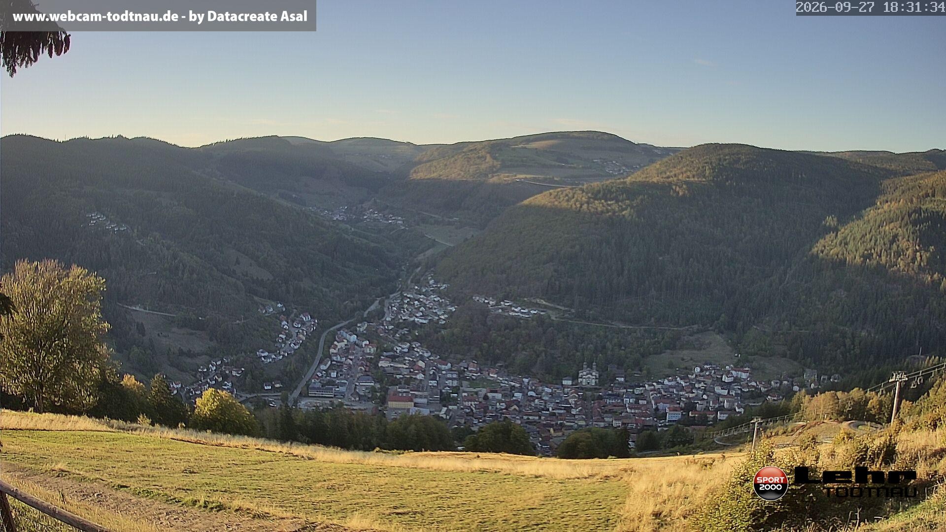 Archived image Webcam Todtnau, Black Forest