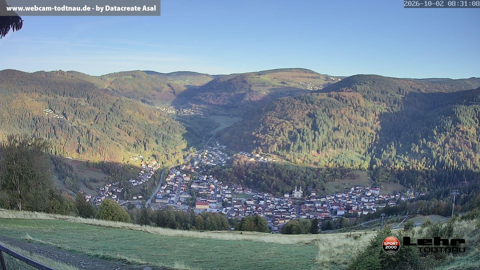 Archived image Webcam Todtnau, Black Forest