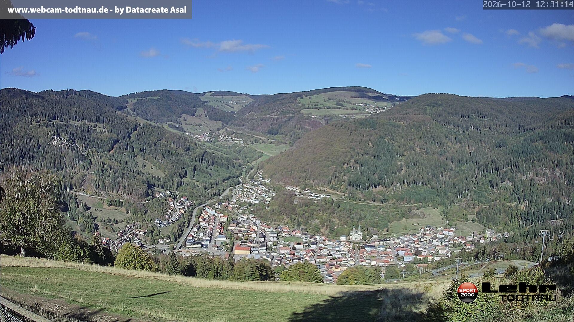 Archived image Webcam Todtnau, Black Forest