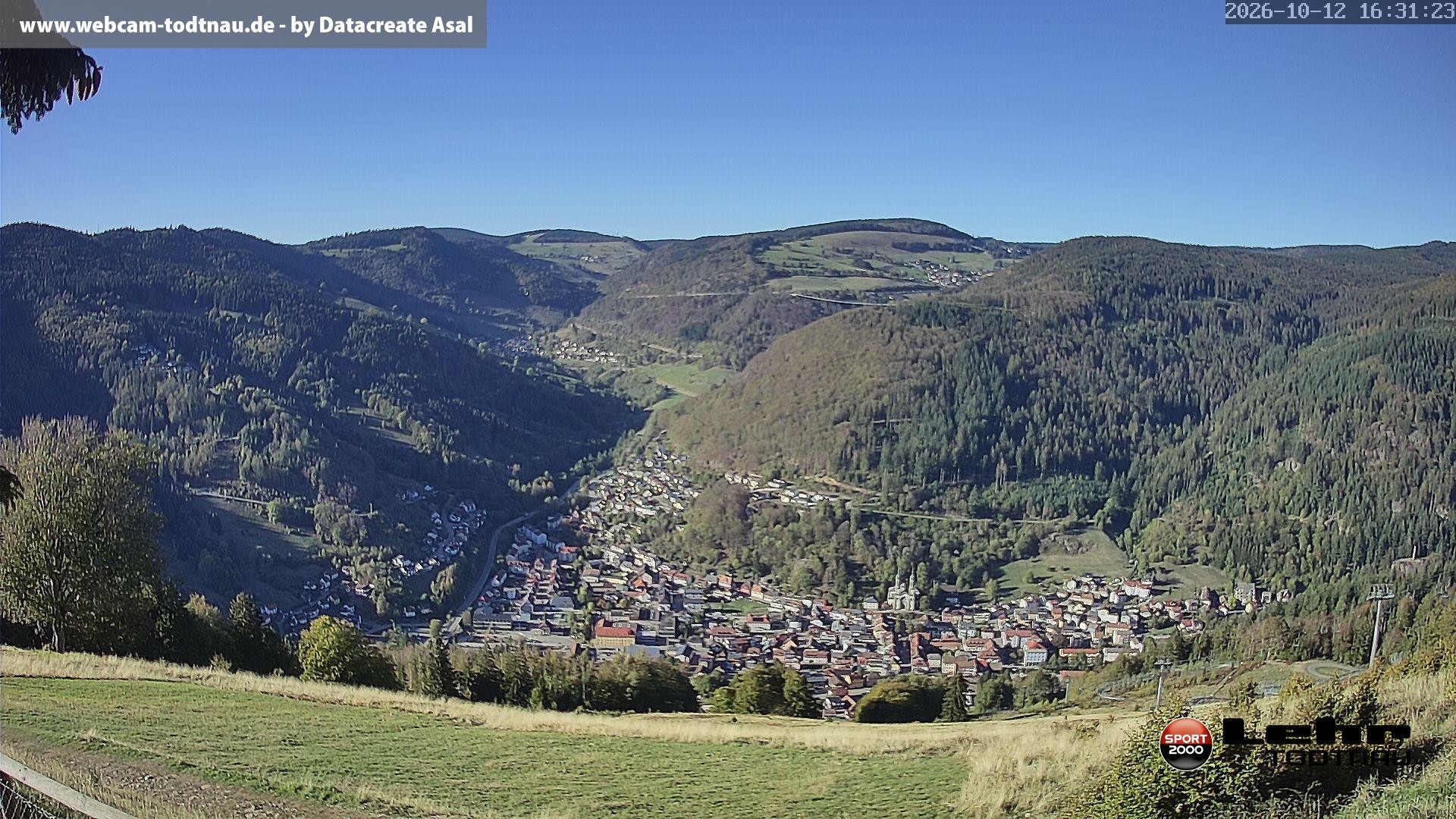 Archived image Webcam Todtnau, Black Forest